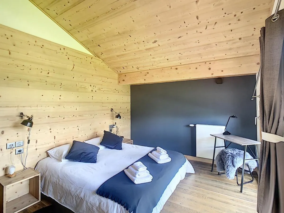 Chalet Demi-Chalet De Luxe Avec Piscine Et Vue Mont Blanc - Fr-1-560-71 Combloux France